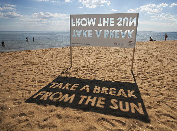 Out of the box signs | 8 Creative Ideas for Marketing Outdoors